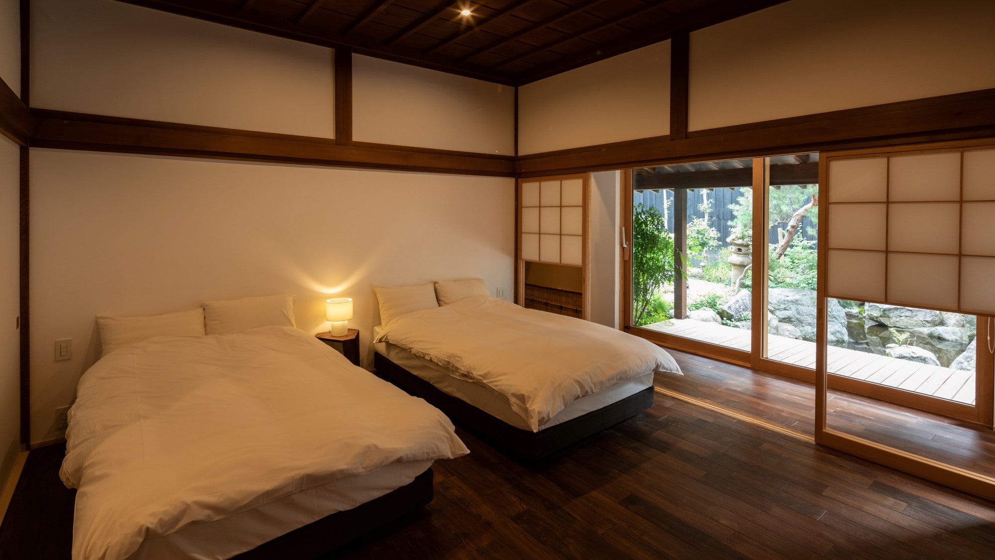 [KURA01] Bedroom * Up to 6 people can be used by changing the extra bed and guest room.