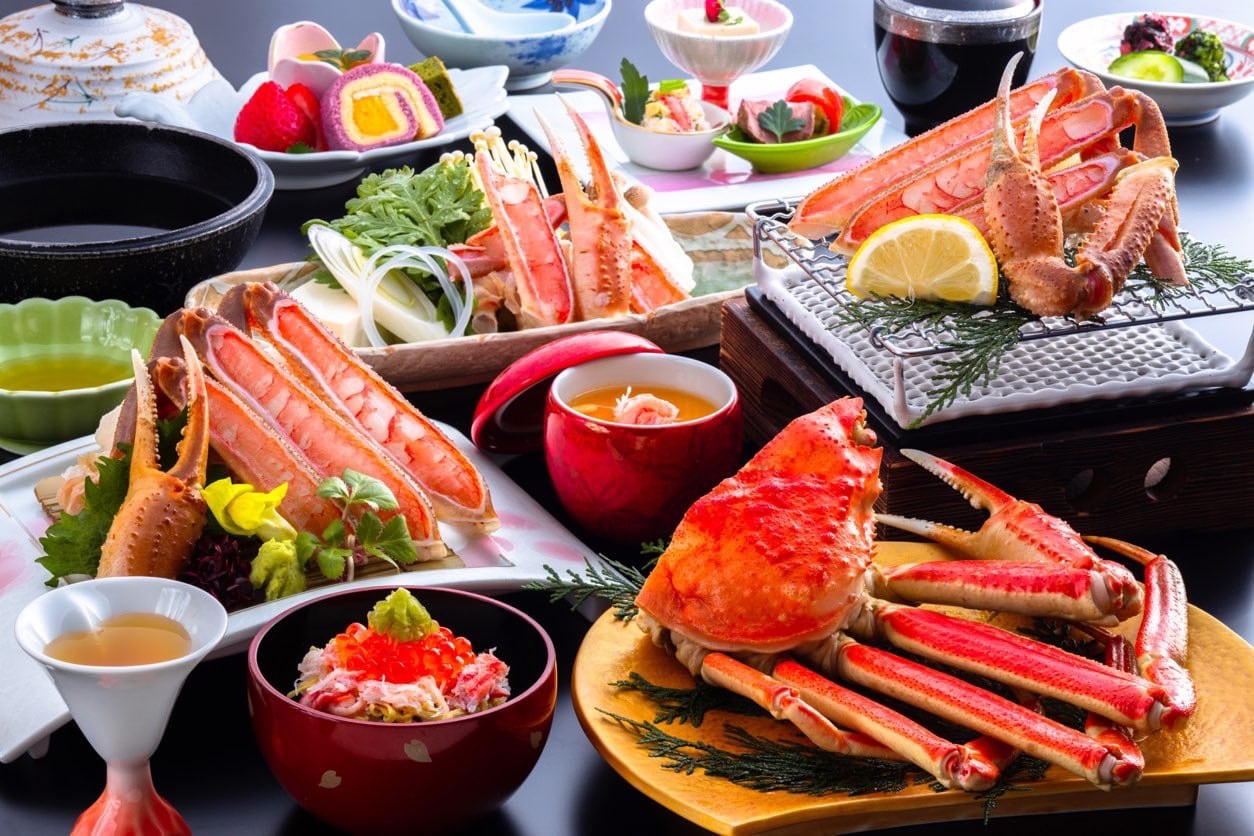 Midorifu Crab Kaiseki Course