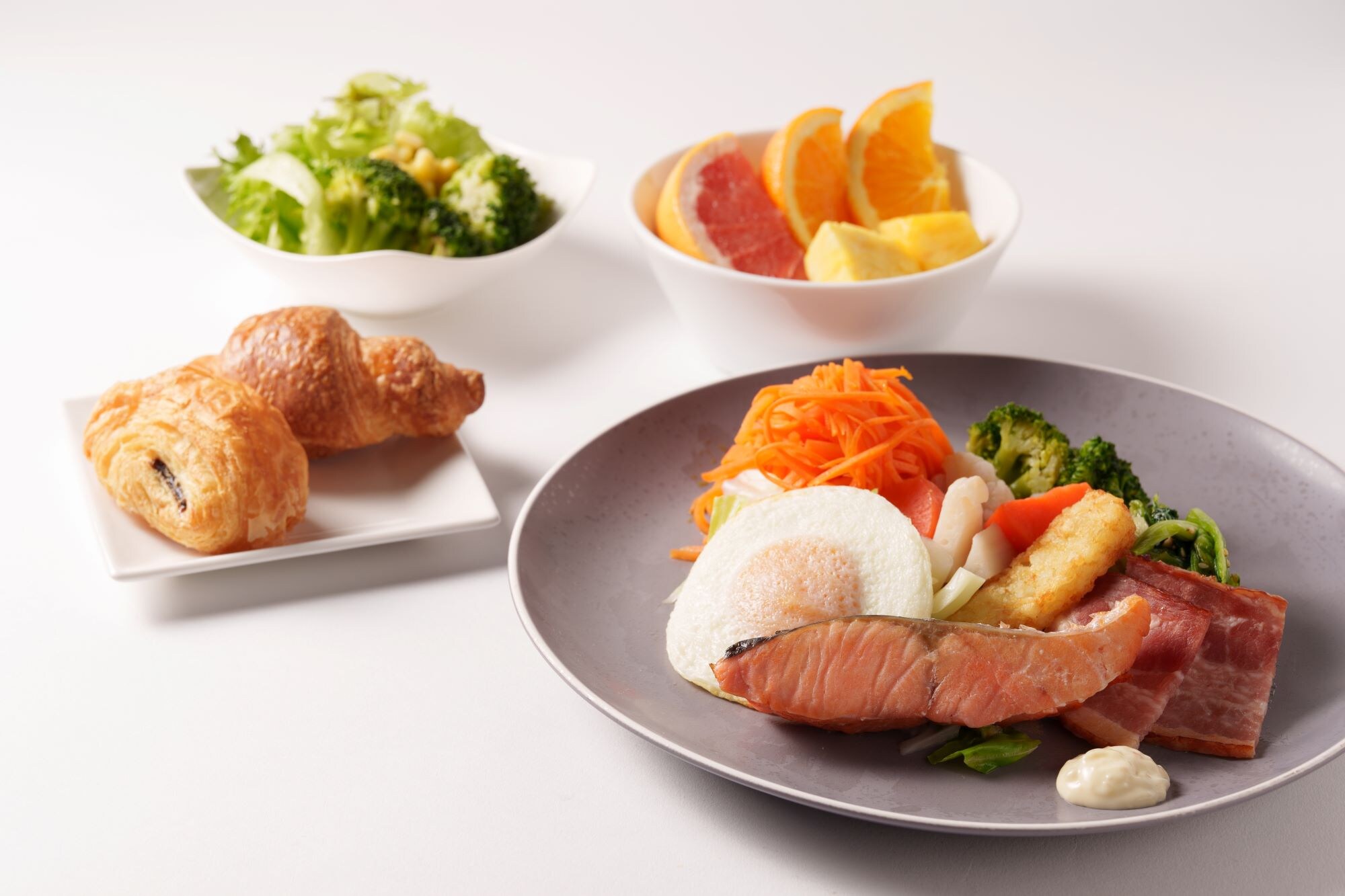 2024.06 ~ Piring harian makanan barat, salmon