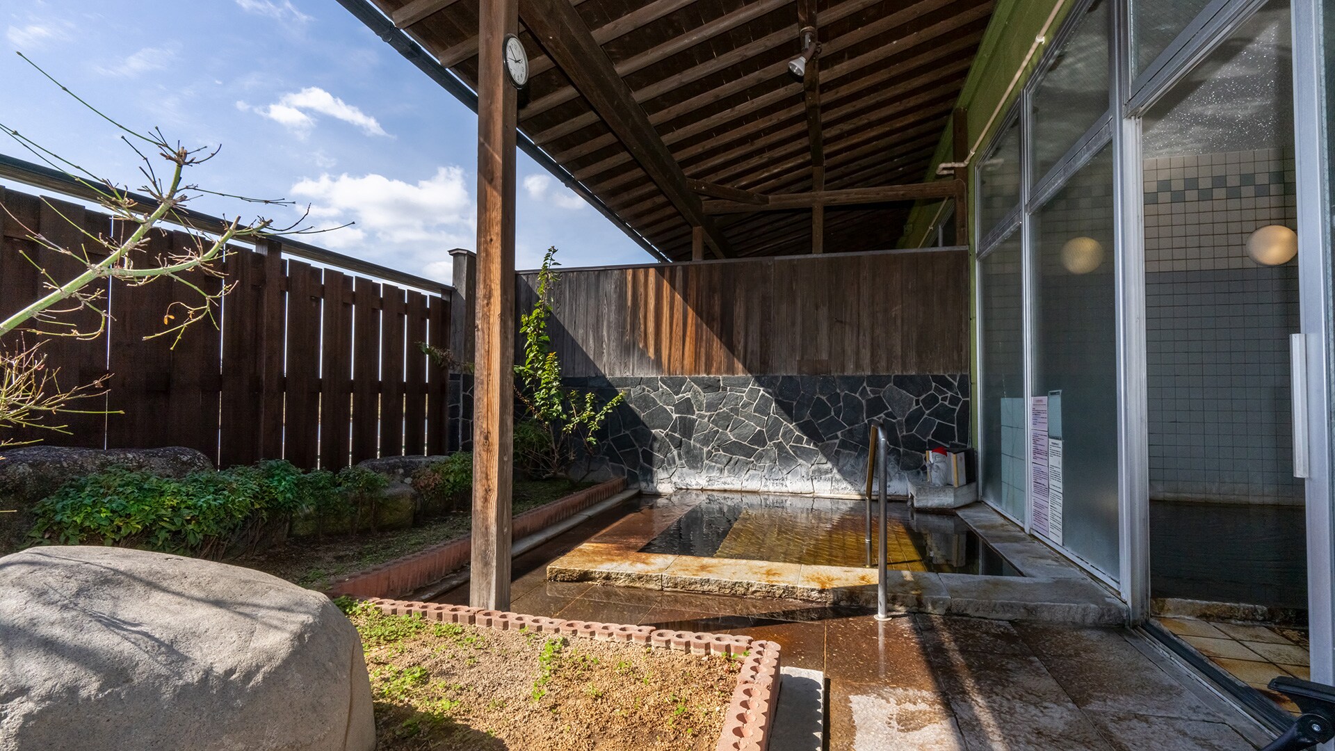 Large communal bath