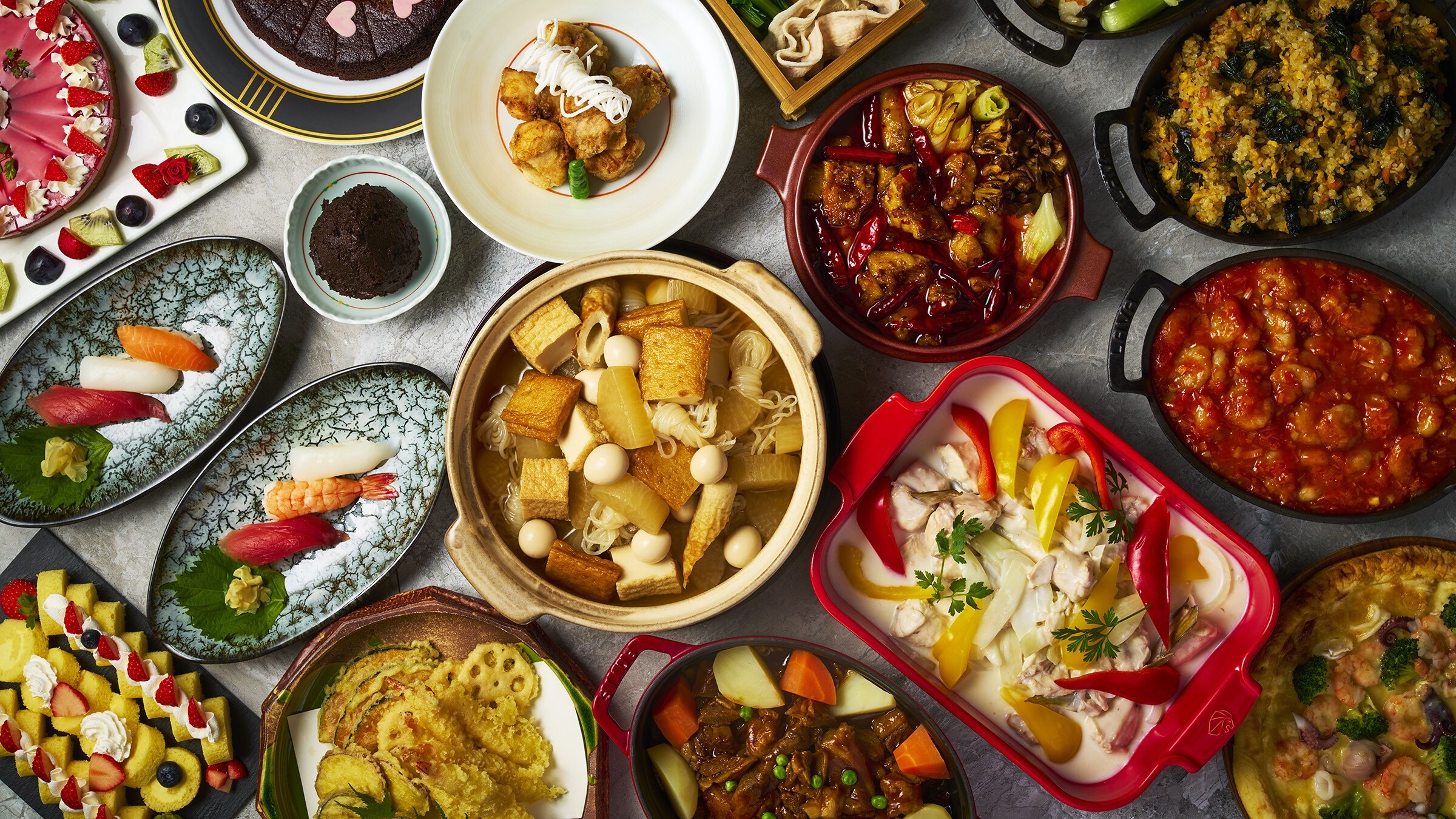 Dinner buffet image (winter)