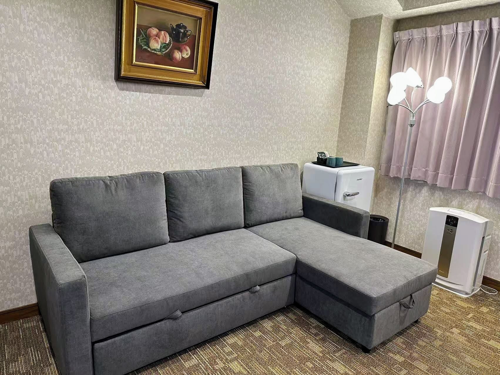 Western-style triple room for 1-3 people, shared bathroom/toilet [non-smoking]