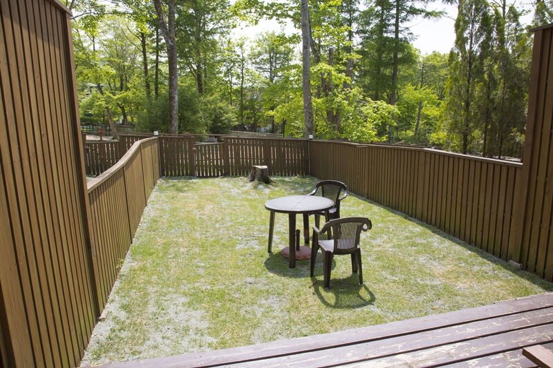 Private garden