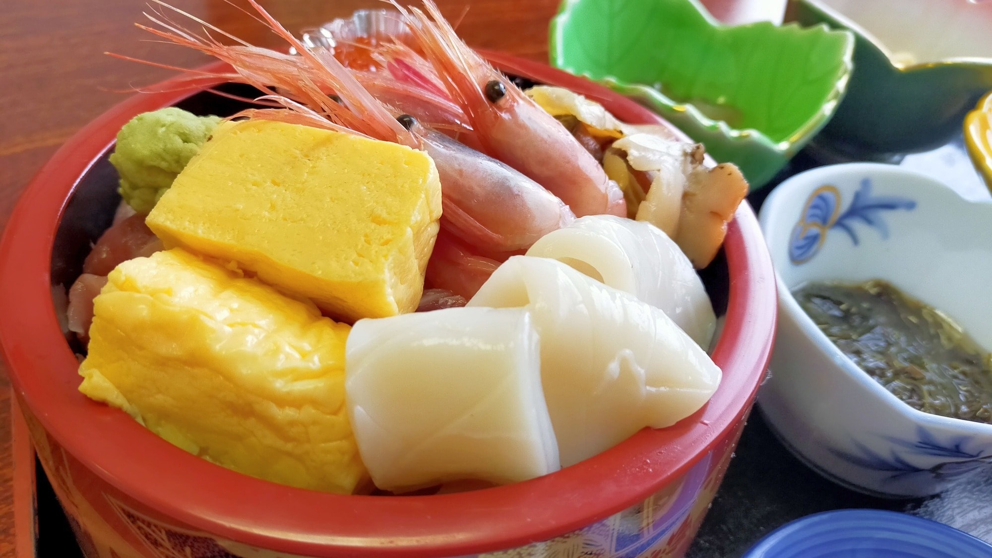 Seafood bowl (Dinner is an example of the seafood bowl plan menu)