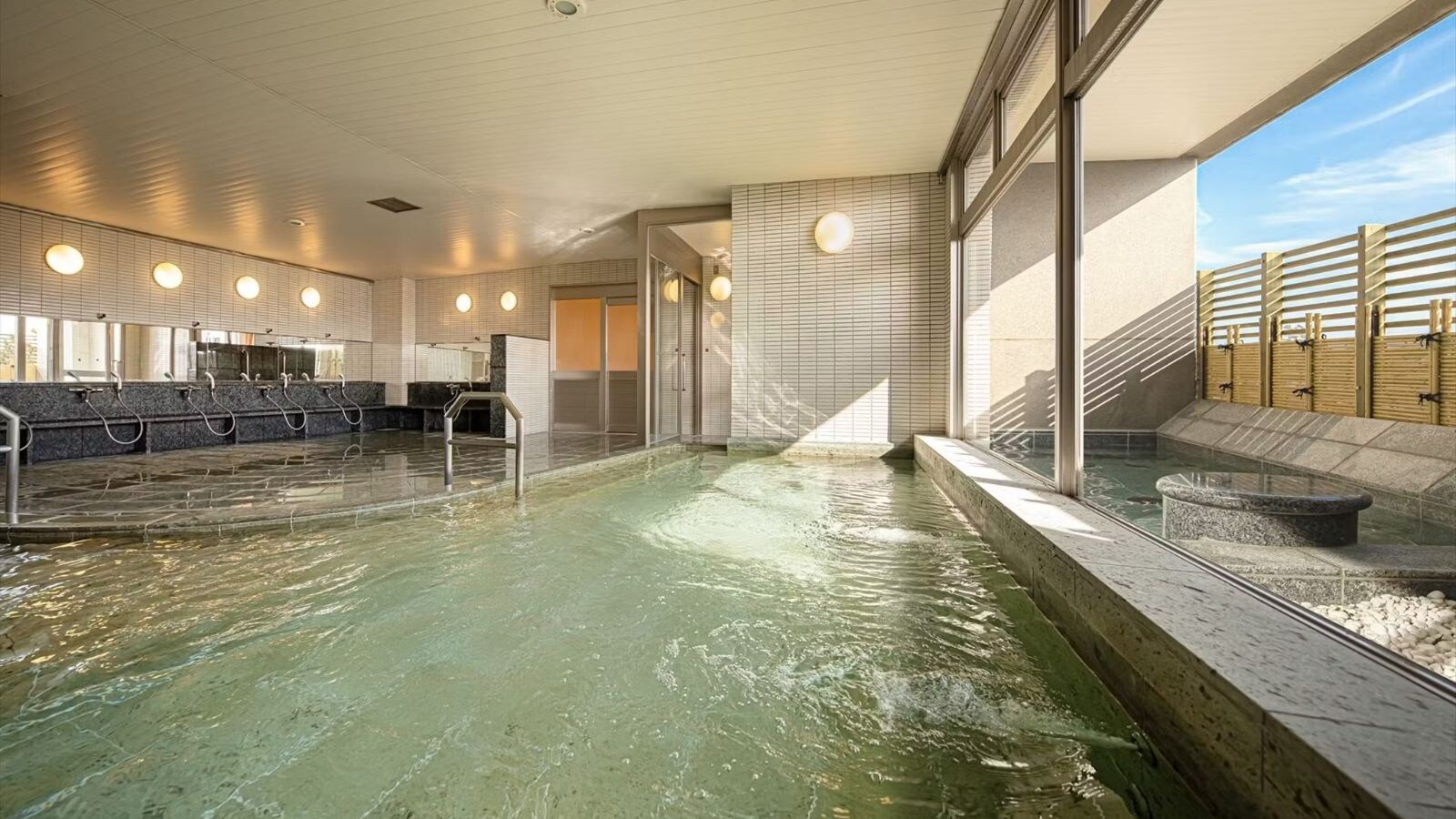 Large communal bath