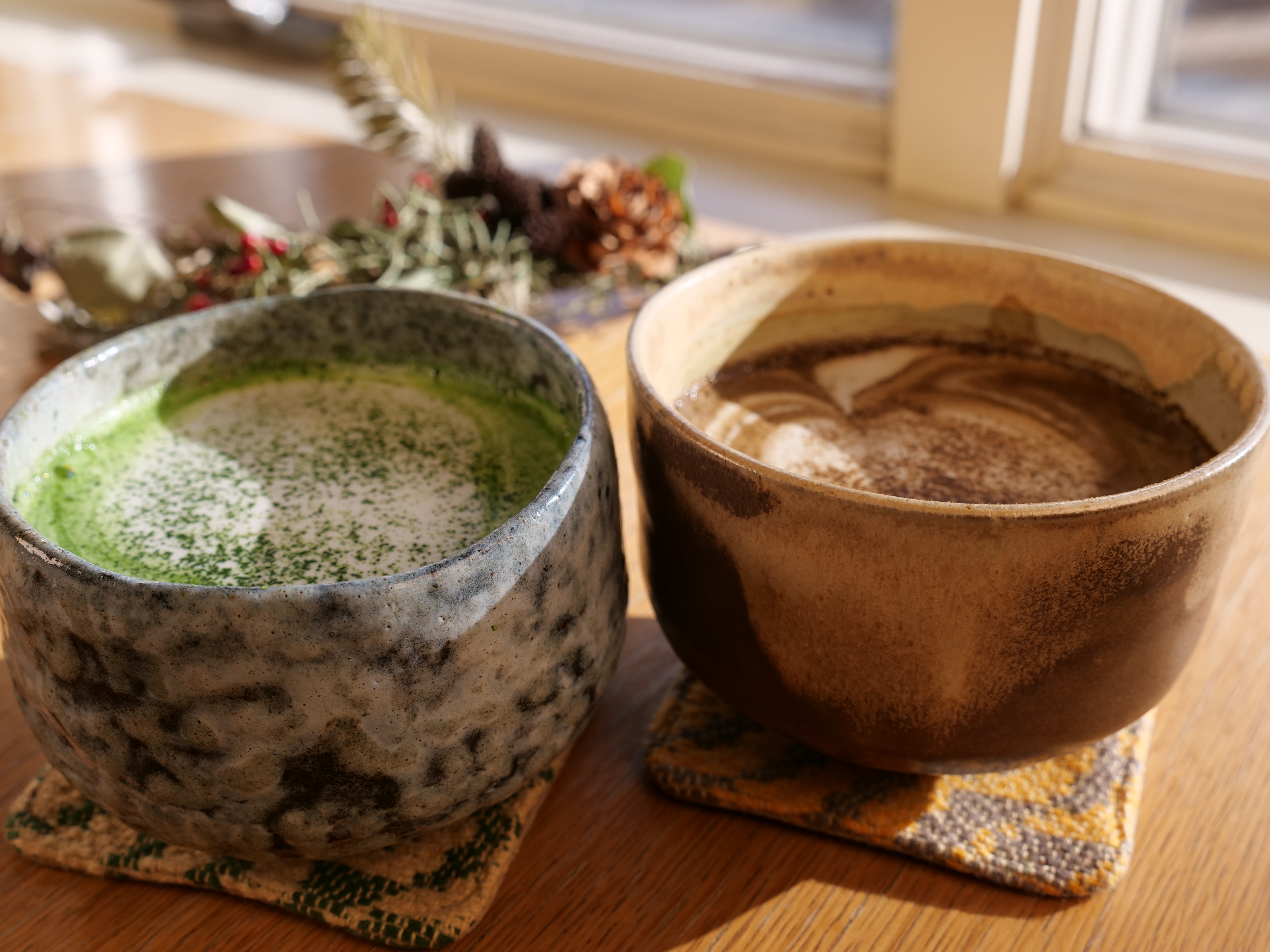 Cafe: Drinks other than coffee are also available